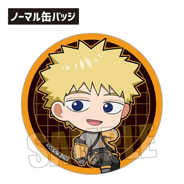 Mob Psycho 100 III Anime Merch - Trading Tin Badge Cyberpunk Ver. - Doki Doki Land