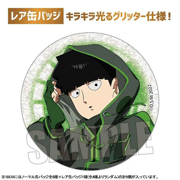 Mob Psycho 100 III Anime Merch - Trading Tin Badge Cyberpunk Ver. - Doki Doki Land