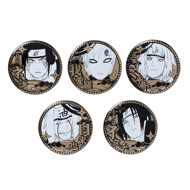 Naruto Golden Can Badge Collection Vol.1