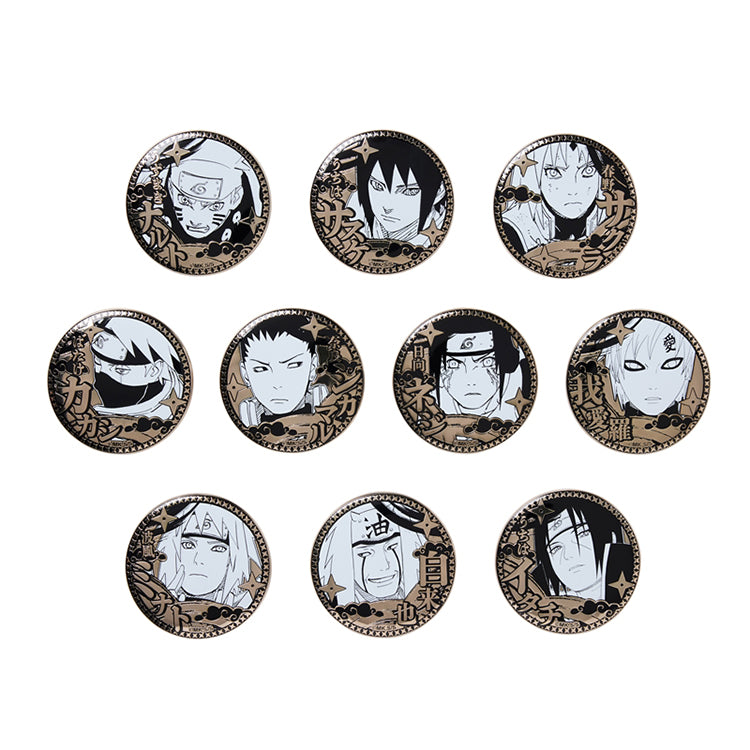 Naruto Golden Can Badge Collection Vol.1