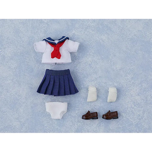 Nendoroid Doll Outfit Set - Short-Sleeved Sailor Outfit (Navy) - Doki Doki Land