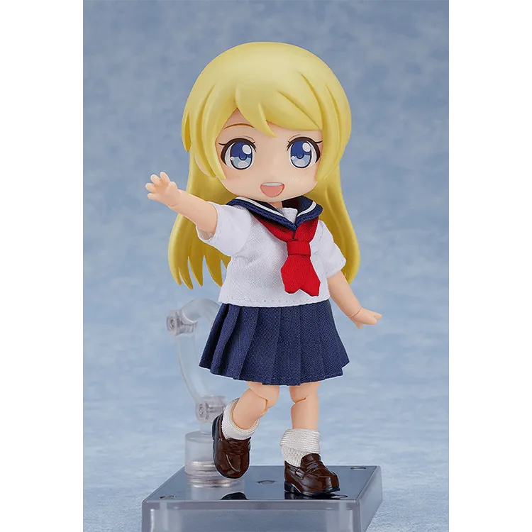 Nendoroid Doll Outfit Set - Short-Sleeved Sailor Outfit (Navy) - Doki Doki Land