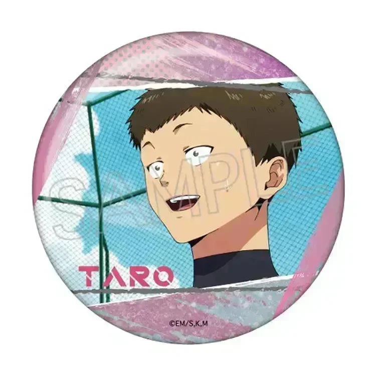 Oblivion Battery Anime Merch - Glitter Tin Badge