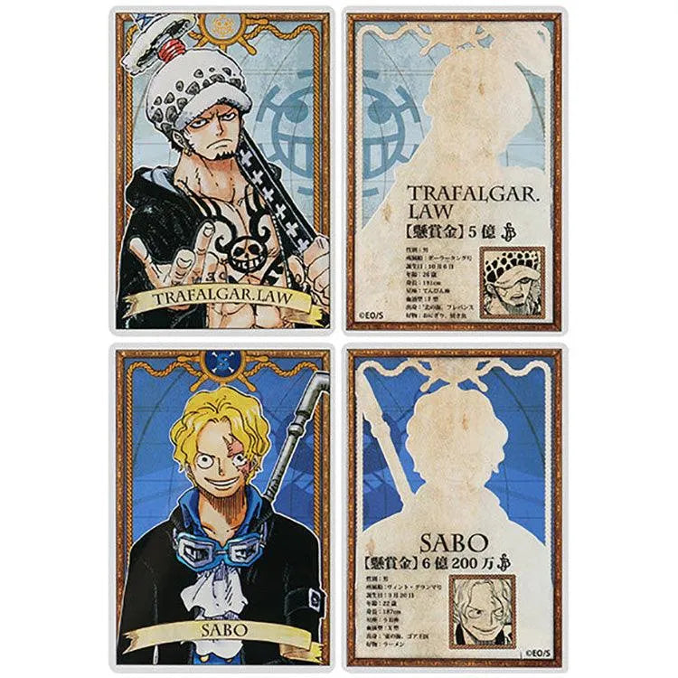 One Piece Anime Merch - Characters Status Card Collection Vol.1 - Doki Doki Land