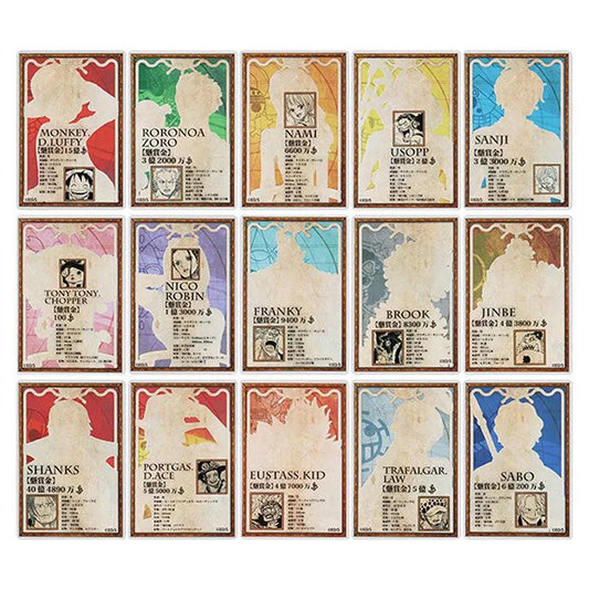 One Piece Anime Merch - Characters Status Card Collection Vol.1 - Doki Doki Land