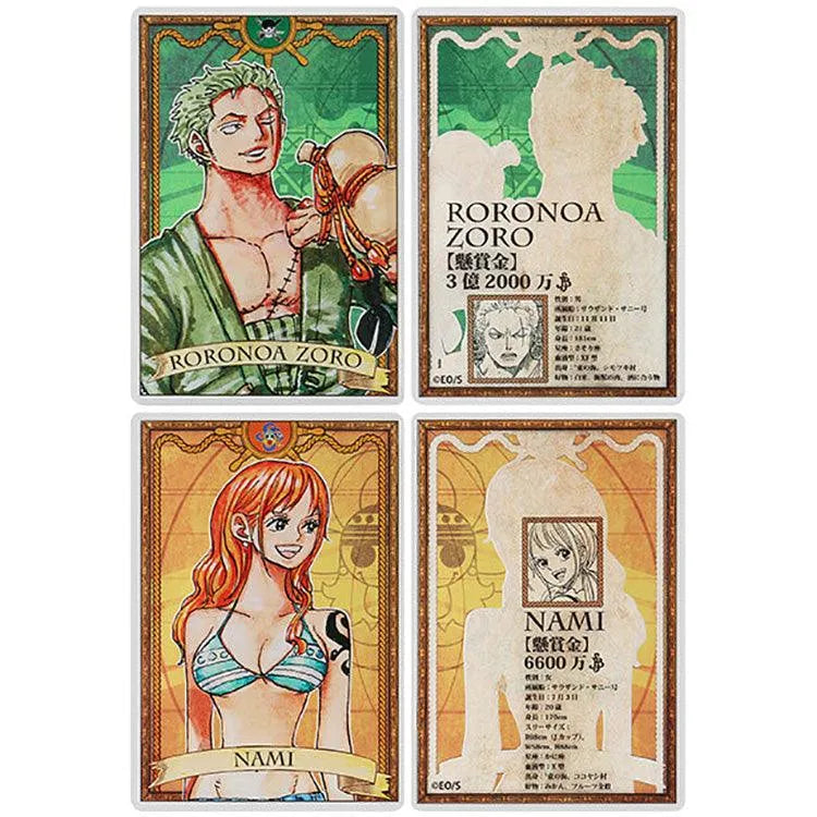 One Piece Anime Merch - Characters Status Card Collection Vol.1 - Doki Doki Land