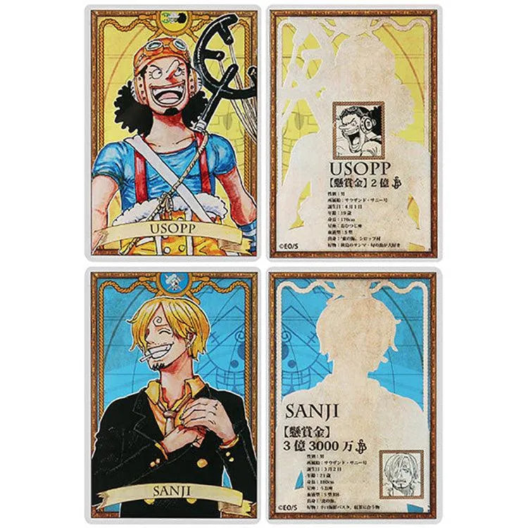 One Piece Anime Merch - Characters Status Card Collection Vol.1 - Doki Doki Land