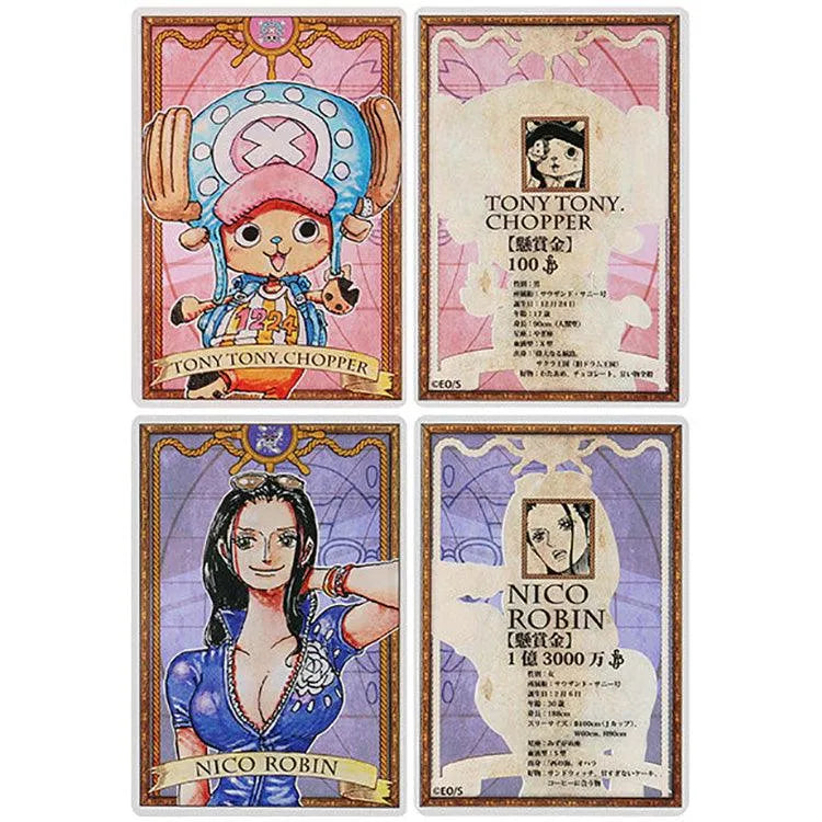 One Piece Anime Merch - Characters Status Card Collection Vol.1 - Doki Doki Land
