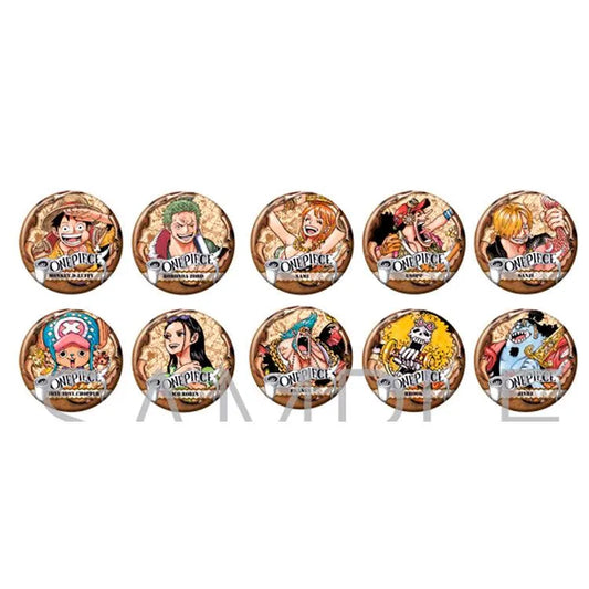 One Piece Anime Merch - Collection Can Badge Vol.7 (1 Random Type) - Doki Doki Land