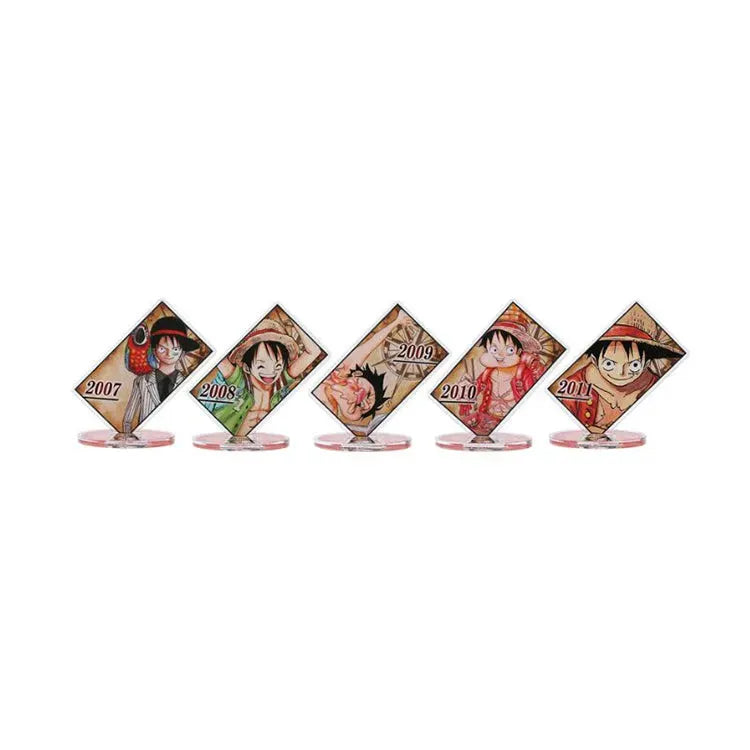 One Piece Anime Merch - Luffy Acrylic Character Collection (1 Random Type) - Doki Doki Land