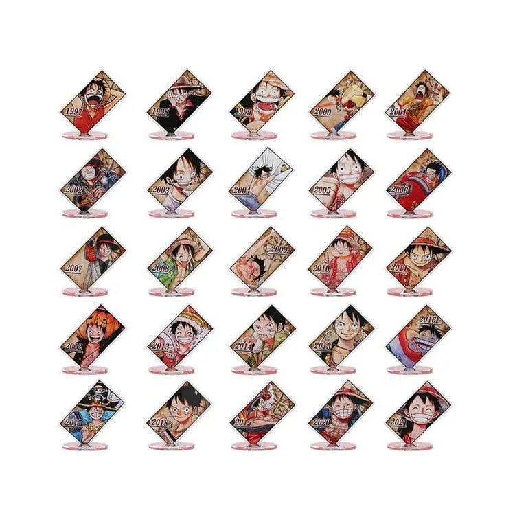 One Piece Anime Merch - Luffy Acrylic Character Collection (1 Random Type) - Doki Doki Land