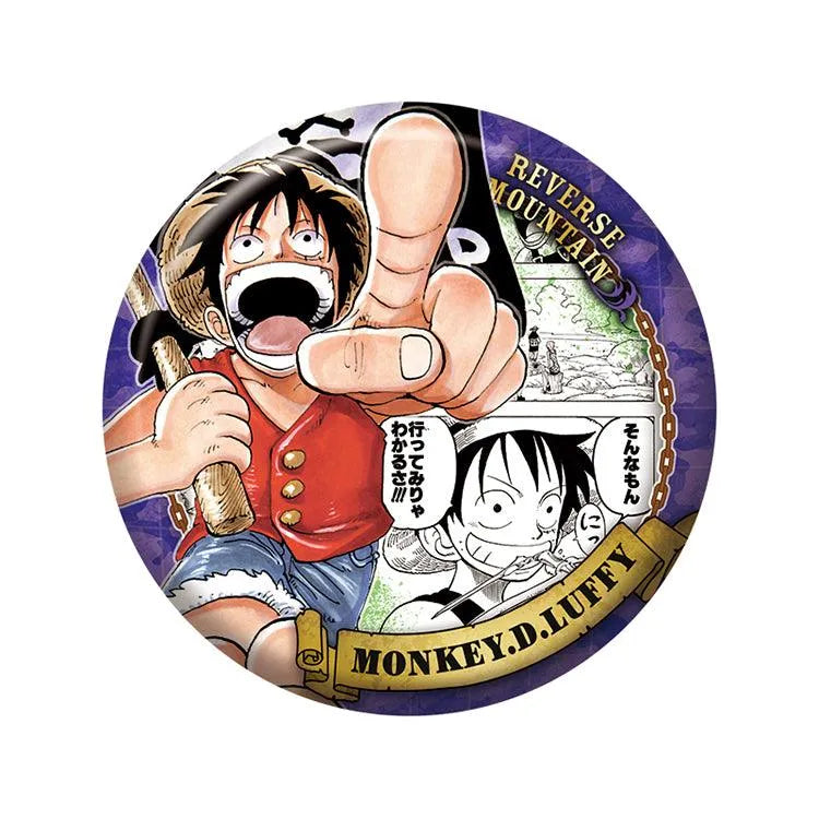 One Piece Anime Merch - Monkey D. Luffy Heros Can Badge Collection Vol.2 (1 Random Type) - Doki Doki Land