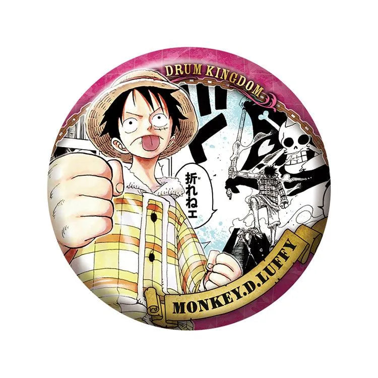 One Piece Anime Merch - Monkey D. Luffy Heros Can Badge Collection Vol.2 (1 Random Type) - Doki Doki Land
