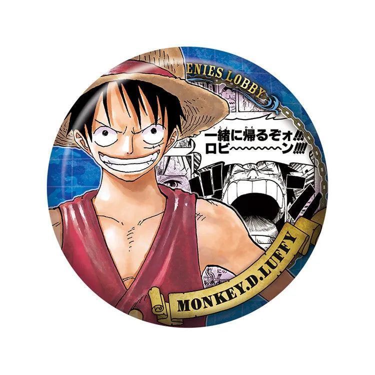 One Piece Anime Merch - Monkey D. Luffy Heros Can Badge Collection Vol.2 (1 Random Type) - Doki Doki Land