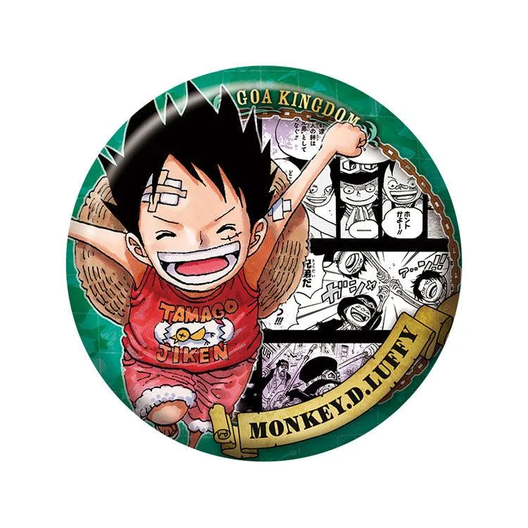One Piece Anime Merch - Monkey D. Luffy Heros Can Badge Collection Vol.2 (1 Random Type) - Doki Doki Land