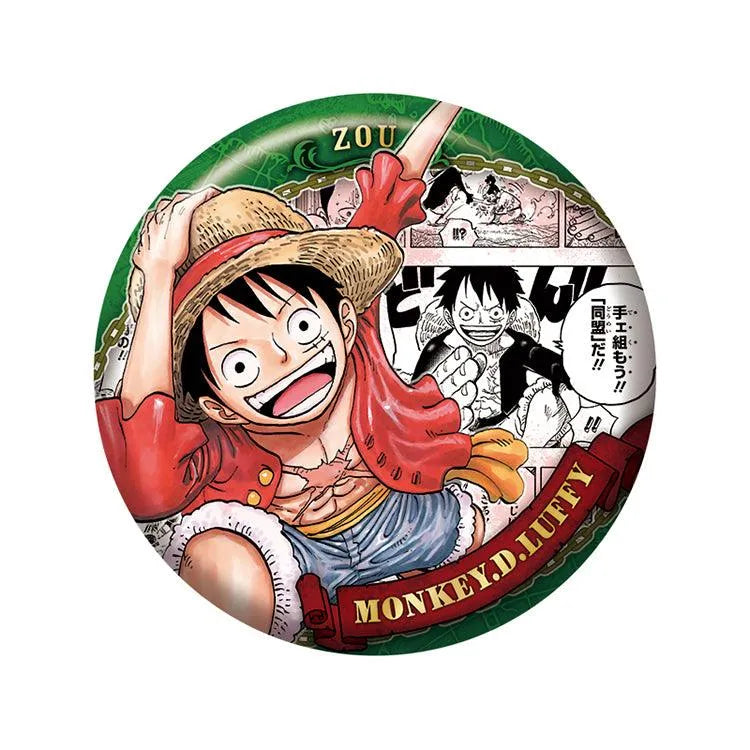 One Piece Anime Merch - Monkey D. Luffy Heros Can Badge Collection Vol.2 (1 Random Type) - Doki Doki Land