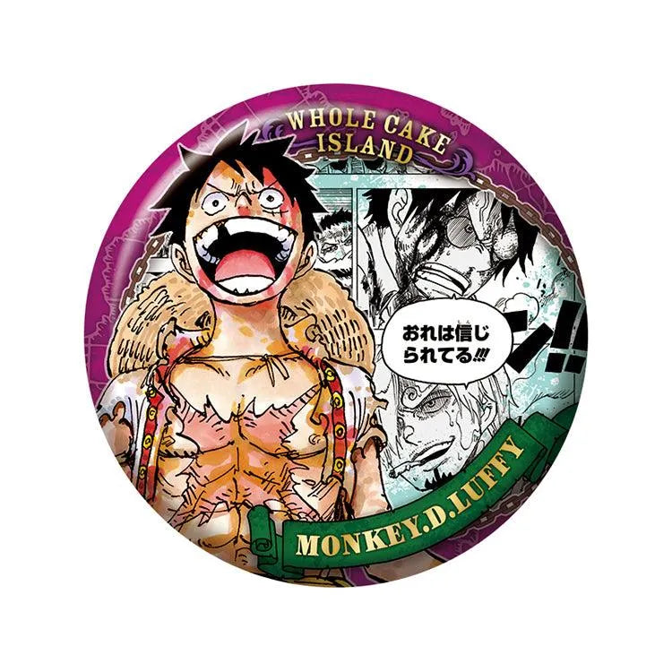 One Piece Anime Merch - Monkey D. Luffy Heros Can Badge Collection Vol.2 (1 Random Type) - Doki Doki Land