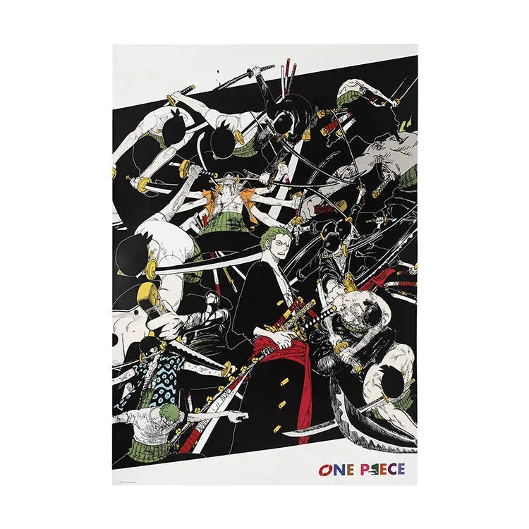 One Piece Roronoa Zoro Original Art Poster – Doki Doki Land