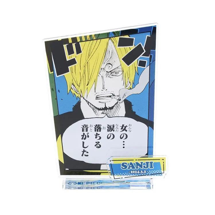 One Piece Anime Merch - Sanji 2024 Birthday Famous Scene Diorama Acrylic Stand - Doki Doki Land