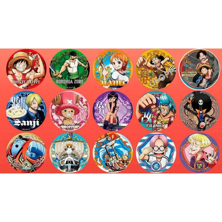 One Piece Anime Merch - Vol.26 Yakara Can Badge Collection Sea Of Survival Ver. (1 Random) - Doki Doki Land