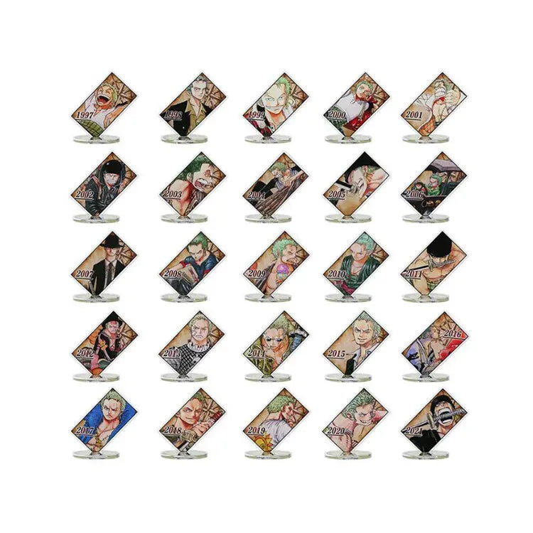 One Piece Anime Merch - Zoro Acrylic Character Collection (1 Random Type) - Doki Doki Land