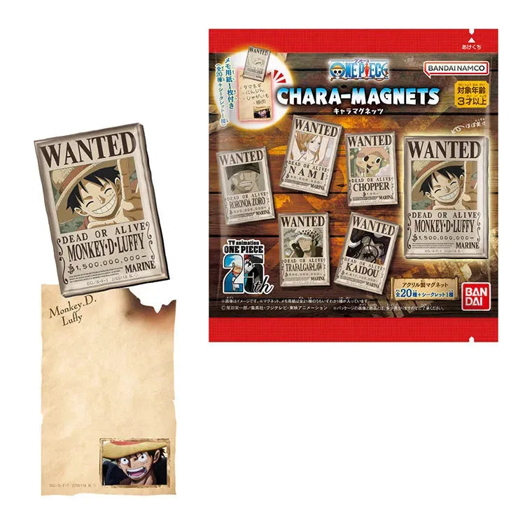 One Piece Shokugan - Character Magnets Vol.1 (1 Random) - Doki Doki Land