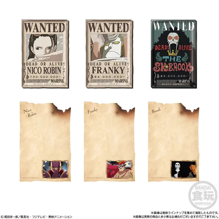 One Piece Shokugan - Character Magnets Vol.1 (1 Random) - Doki Doki Land