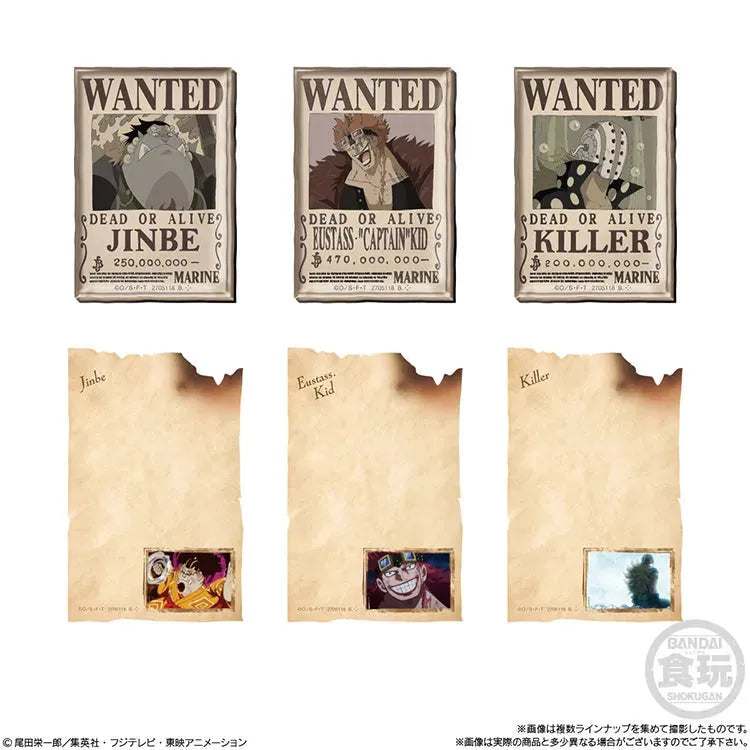 One Piece Shokugan - Character Magnets Vol.1 (1 Random) - Doki Doki Land