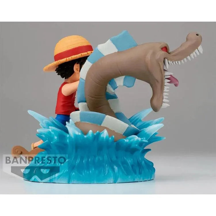 One Piece WCF Log Stories - Monkey.D.Luffy vs Local Sea Monster - Doki Doki Land