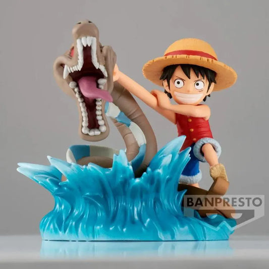 One Piece WCF Log Stories - Monkey.D.Luffy vs Local Sea Monster - Doki Doki Land
