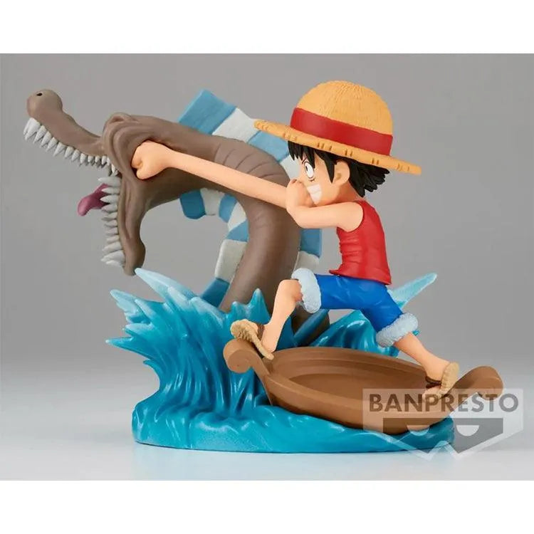 One Piece WCF Log Stories - Monkey.D.Luffy vs Local Sea Monster - Doki Doki Land