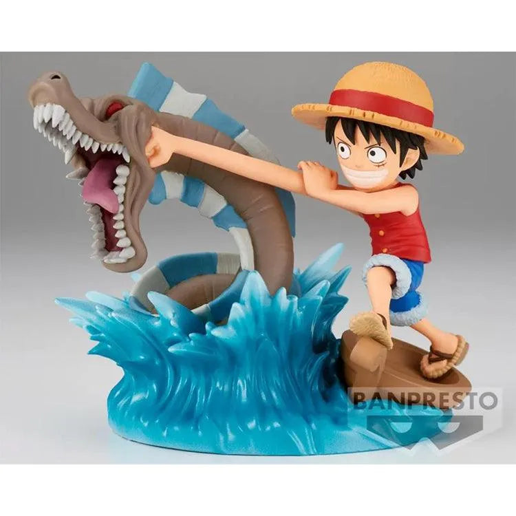 One Piece WCF Log Stories - Monkey.D.Luffy vs Local Sea Monster - Doki Doki Land