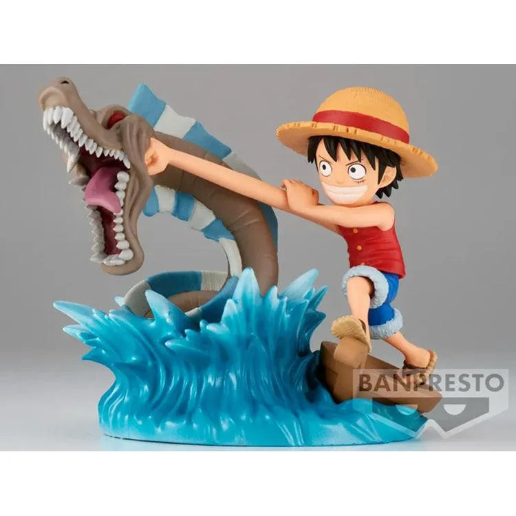 One Piece WCF Log Stories - Monkey.D.Luffy vs Local Sea Monster - Doki Doki Land