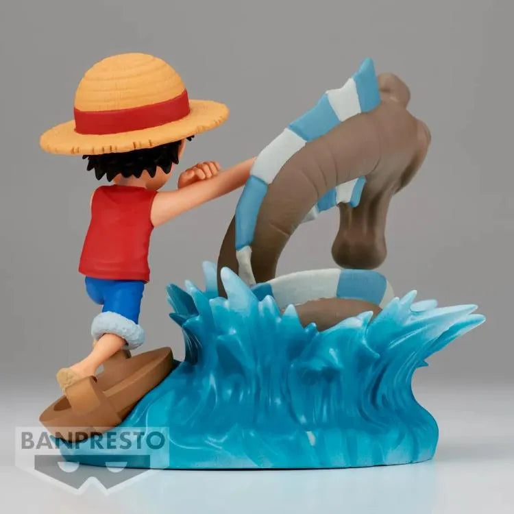 One Piece WCF Log Stories - Monkey.D.Luffy vs Local Sea Monster - Doki Doki Land