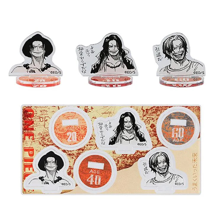 One Piece Anime Merch - A Successful Future Mini Acrylic Figure (Set Of 3) - Doki Doki Land