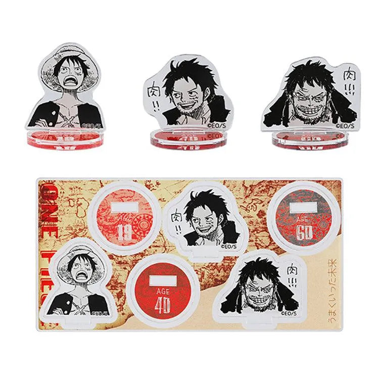 One Piece Anime Merch - A Successful Future Mini Acrylic Figure (Set Of 3) - Doki Doki Land