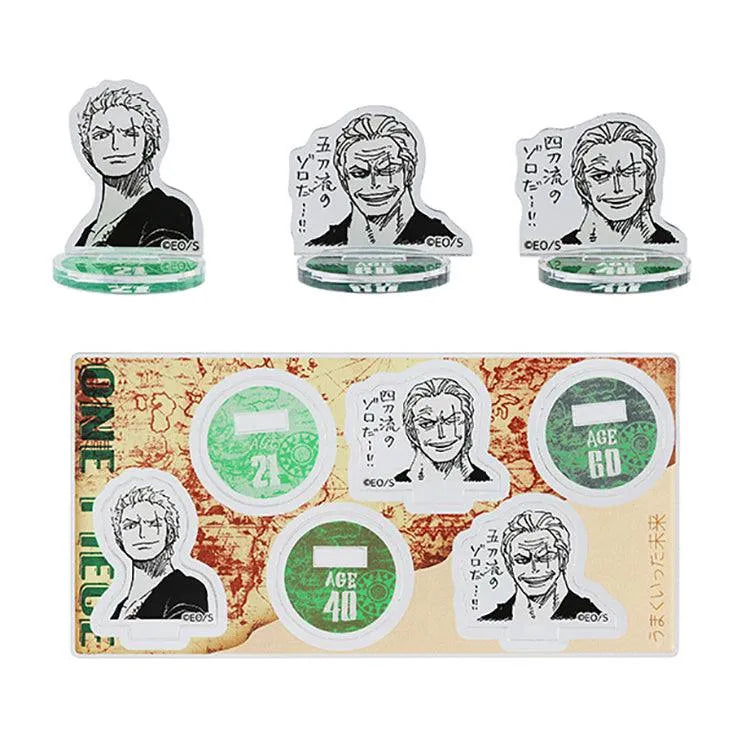 One Piece Anime Merch - A Successful Future Mini Acrylic Figure (Set Of 3) - Doki Doki Land