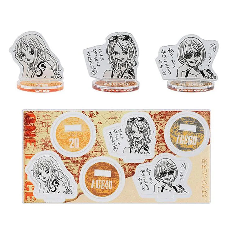 One Piece Anime Merch - A Successful Future Mini Acrylic Figure (Set Of 3) - Doki Doki Land