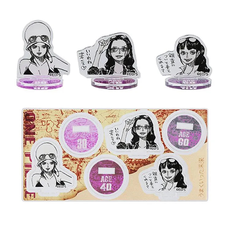One Piece Anime Merch - A Successful Future Mini Acrylic Figure (Set Of 3) - Doki Doki Land