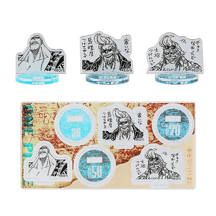 One Piece Anime Merch - A Successful Future Mini Acrylic Figure (Set Of 3) - Doki Doki Land