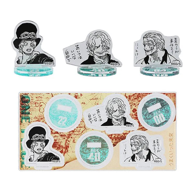 One Piece Anime Merch - A Successful Future Mini Acrylic Figure (Set Of 3) - Doki Doki Land