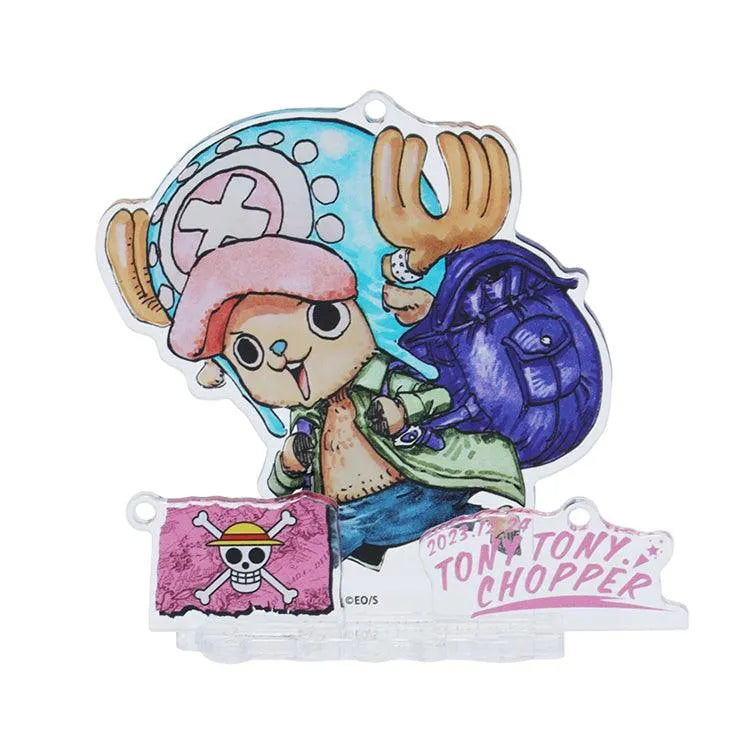 “One Piece" Anime Merch - Tony Tony Chopper Birthday Diorama Acrylic Stand