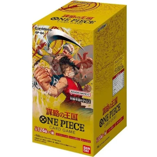 “One Piece” Card Game - Booster Pack OP04 -Kingdom Of Intrigue - (Japanese Ver.) - Doki Doki Land