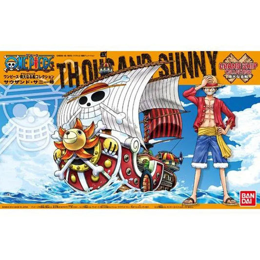 One Piece Grand Ship Collection Model Kit - 001 Thousand Sunny - Doki Doki Land