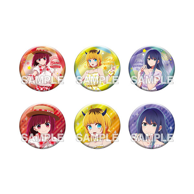 Oshi no Ko Glimmering Tin Badge Collection+7 Summer ver. B