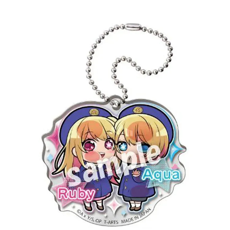 Oshi no Ko Anime Merch - Pita! Deforme Memory Acrylic Keychain 8 Designs (1 Random) - Doki Doki Land