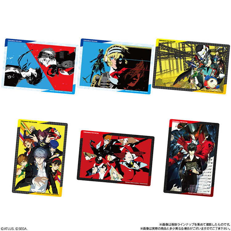 Persona Series Shokugan - P3R&P4G&P5R Wafers Collection