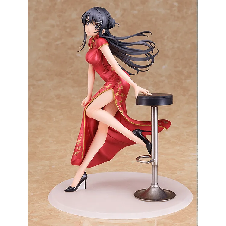 Rascal Does Not Dream of Bunny Girl Senpai Scale Figure - Mai Sakurajima: Chinese Dress Ver. 1/7 - Doki Doki Land