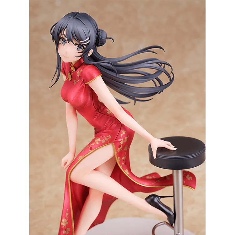 Rascal Does Not Dream of Bunny Girl Senpai Scale Figure - Mai Sakurajima: Chinese Dress Ver. 1/7 - Doki Doki Land