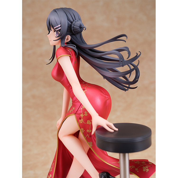 Rascal Does Not Dream of Bunny Girl Senpai Scale Figure - Mai Sakurajima: Chinese Dress Ver. 1/7